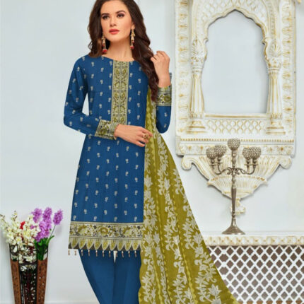 (Unstitched) Digital Printed Lawn 3(Piece)